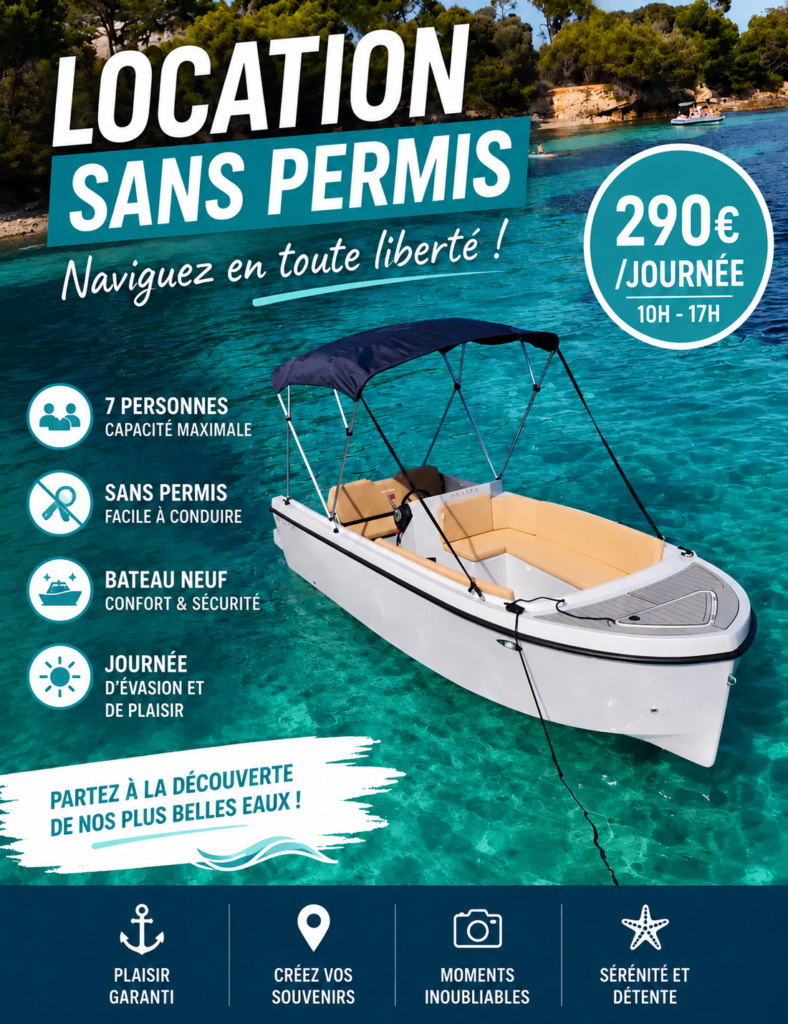 Location Bateaux - Cannes Boat Excursion