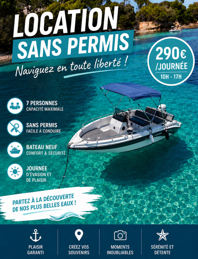 Location Bateaux - Cannes Boat Excursion